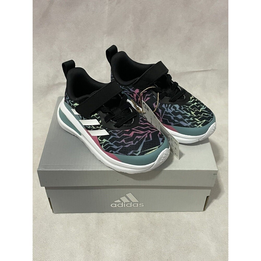 Adidas FortaRun Sneakers Size 7K Toddler Multicolor Girls